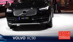Le Volvo XC90 en direct du Mondial de l'Auto 2014