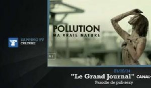 Zapping TV : Raphaëlle Dupire dans une fausse pub sexy au Grand Journal