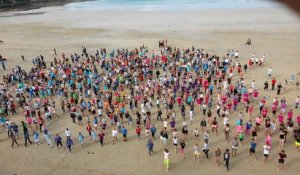 #JSS2014 : Flash mob sur la plage de Dinard