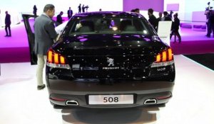 Vidéo Peugeot 508 restylée au Mondial de l'Automobile à Paris - L'argus