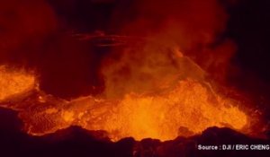 L'éruption du Bardabunga filmée au plus près