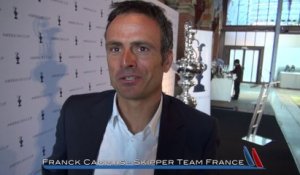 Franck Cammas et Team France - 9 septembre 2014