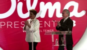Présidentielle au Brésil : duel Rousseff-Neves au second tour, déception dans le camp Silva