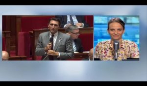 Julien Aubert (UMP) se défend : "Madame la présidente, c'est la femme du président"