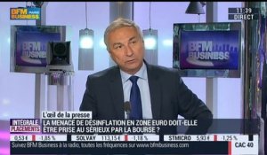 Quelle solution face à la menace de désinflation en Europe ?: Roland Laskine – 08/10