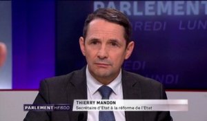 Thierry Mandon dénonce "l'absence de conviction" de François Fillon face au Front national