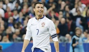Cristiano Ronaldo goal (but) stoppage time Denmark Portugal