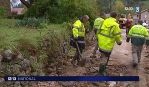 Intempéries : d'importants dégâts en Ardèche