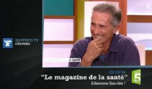 Zapping TV : gros fou rire en direct sur France 5