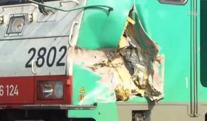 Accident entre un train et une grue : décès d'un ouvrier