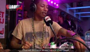 Pharrell Williams en exclusivité chez Cauet - C'Cauet sur NRJ