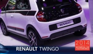 La Renault Twingo en direct du Mondial de l'Auto 2014