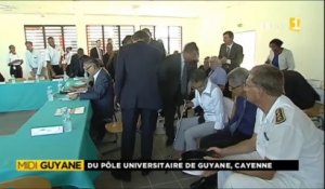 Najat Vallaud Belkacem à Université Guyane