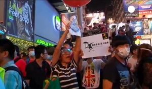 Hong Kong : les manifestants tentent de reprendre leur campement