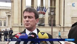 Manuel Valls réagit à la mort de Christophe de Margerie