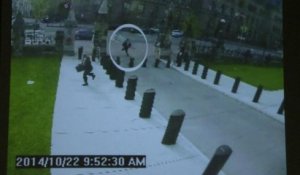 Fusillade d'Ottawa: les images de vidéosurveillance  de l'arrivée du tireur