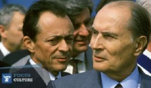 Mitterrand et Rocard, le crocodile et le hamster