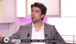Plan de Nantes en 1900 : la 4ème dimension
