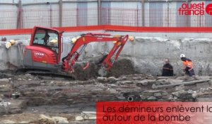 Un bombe découverte place St-Germain à Rennes