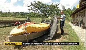 Cambriolages pointe Maripa