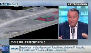 La chronique de Frédéric Simottel : Les drones civils, une industrie qui se développe - 27/10