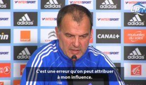 Bielsa reconnait ses erreurs