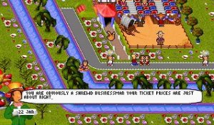 Theme Park online multiplayer - saturn