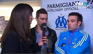 Valbuena a reçu son trophée Parmigiani de novembre