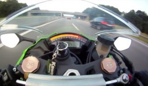 Vidéo : Kawasaki ZX10-R vs Audi RS6