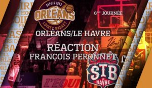Réaction de François Peronnet - J06 - Orléans reçoit Le Havre