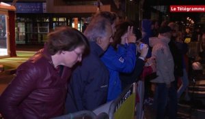 Route du Rhum - Destination Guadeloupe. Renaud Lavillenie encourage Jean Galfione