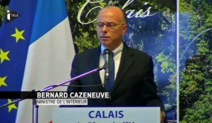 Bernard Cazeneuve en visite à Calais
