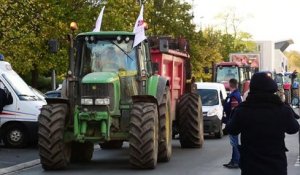 Béthune : 200 agriculteurs manifestent