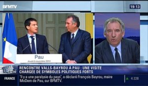 François Bayrou, l'invité de Ruth Elkrief sur BFMTV - 061114