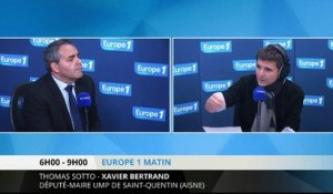 Xavier Bertrand : François Hollande "se moque des Français"