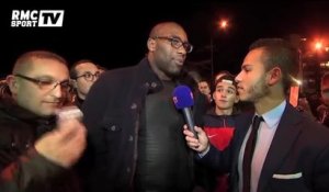 Football / PSG-OM : Teddy Riner, un supporter comblé - 09/11