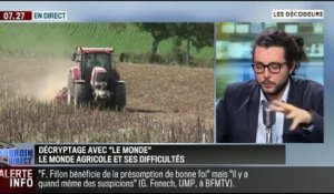 Les Décodeurs du Monde : Le monde agricole français en chiffres - 10/11