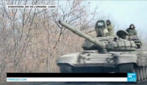 Entrée de troupes russes dans l'est de l'Ukraine : Kiev se prépare "au combat"