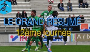 Championnat National 2014-2015 - 12e journée - Les buts