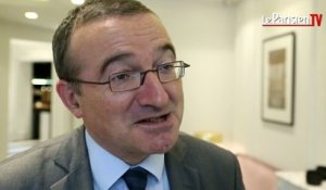 Hervé Mariton défend sa candidature à la présidence de l'UMP