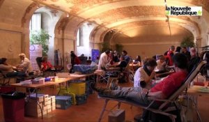 VIDEO. Blois : Collecte de sang réussie au château