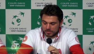 Coupe Davis - Wawrinka : '' Un incident sans importance''
