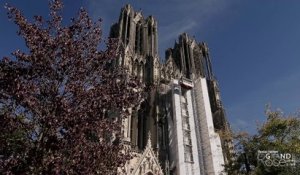 Cathédrale de Reims. Restauration de la grande rose. Episode 2 « La restauration de la statuaire »