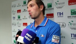 Coupe Davis 2014 - Julien Benneteau : "On a vraiment tout essayé"