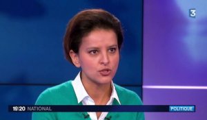 Najat Vallaud-Belkacem : "François Hollande en 2017 sera le candidat naturel de la gauche"
