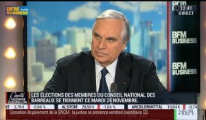 Jean-Marie Burguburu, président du Conseil National des Barreaux - 25/11
