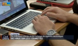 Un virus informatique dans les e-cigarettes