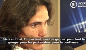 PSG : Cavani ne tire pas la couverture à lui