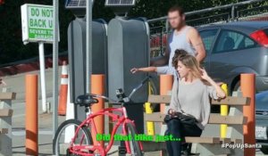 Caméra cachée : le vélo qui roule tout seul