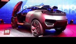Peugeot Quartz concept - En direct du Mondial de l'Auto avec auto-moto.com